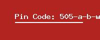 Pin Code: 505-a-b-workshop-s-o