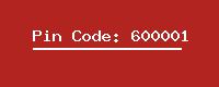 Pin Code: 600001