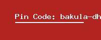 Pin Code: bakula-dhanej