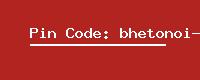 Pin Code: bhetonoi-s-o