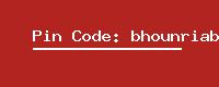 Pin Code: bhounriabad-b-o