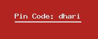 Pin Code: dhari