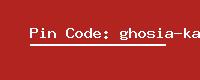 Pin Code: ghosia-kala