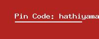 Pin Code: hathiyama-b-o