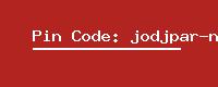 Pin Code: jodjpar-nadi-b-o