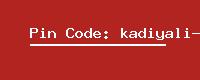 Pin Code: kadiyali-b-o
