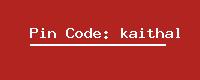 Pin Code: kaithal