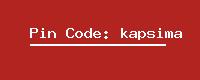 Pin Code: kapsima
