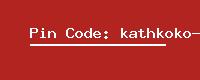 Pin Code: kathkoko-b-o
