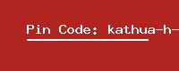Pin Code: kathua-h-o