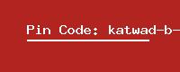 Pin Code: katwad-b-o