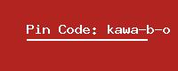 Pin Code: kawa-b-o
