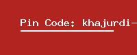 Pin Code: khajurdi-b-o