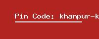 Pin Code: khanpur-kolian