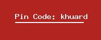 Pin Code: khuard