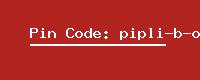 Pin Code: pipli-b-o