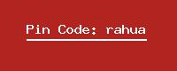 Pin Code: rahua