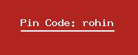 Pin Code: rohin