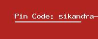 Pin Code: sikandra-jamui
